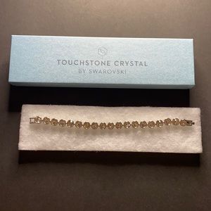 TOUCHSTONE CRYSTAL BY SWAROVSKI SAND ICE BRACELET 1498B